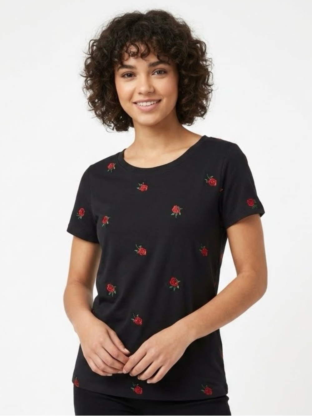 🌹 Roses 🌹 Black Top Red Roses 🌹 Streetwear Society